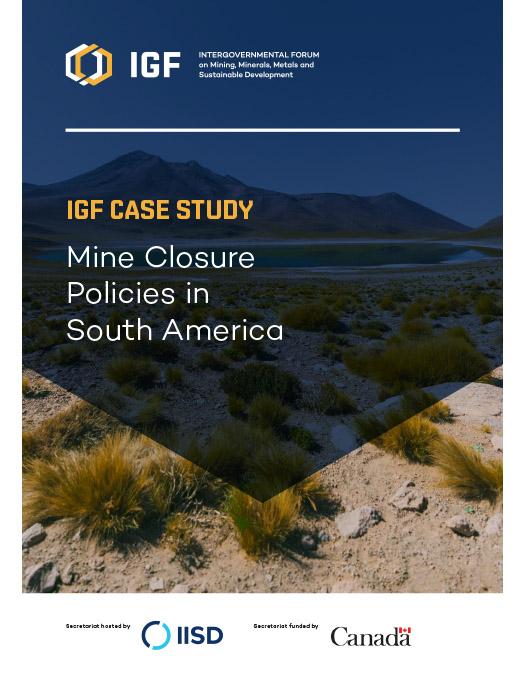 Are There Legal Provisions For Mine Closure And Reclamation In Peru?